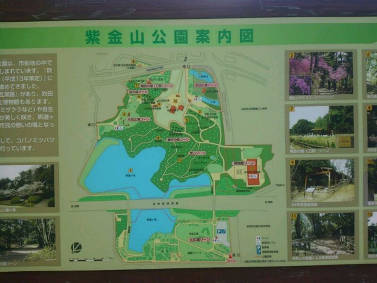 しきん山公園地図